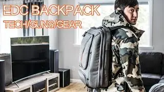 2017 EDC Backpack and on body Everyday Carry - Laptop bag, survival, Ebags Professional Slim Review