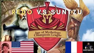 reDo (Oranos) x SunTzu (Thor) - Age of Mythology: The Titans (Game 1)
