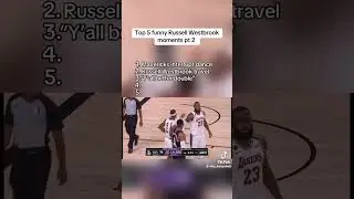 Funniest Westbrook moments😂#russellwestbrook #okc #nba #basketball #fashion #celebrity #meme #tiktok