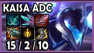 Kaisa vs Samira (71% WIN RATE) ADC- Korea Master Patch 13.15 ✅