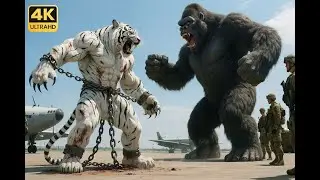 King Kong vs White Tiger Man: The Shootout That Started On A Military Cargo Plane#kingkong #tiger