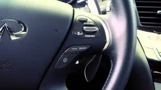 Infiniti M 2013 года &mdash; интеллектуальный круиз-контроль (полный диапазон скоростей) (при наличии)