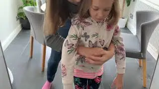 Child choking demonstration