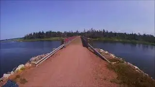 Biking the confederation trail - Morell to St. Peters, P.E.I.