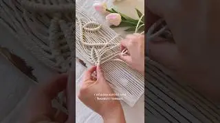 Tutorial de Tapiz de hoja macram&eacute; modo principiante #macrame #diy #macrameprojects #macramepared