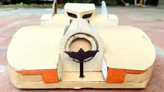 How To Make Batman Car from Cardboard - Batmobile Replica