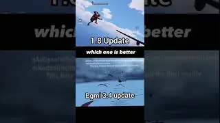Update 1.8 or 3.8 which is better 🤔 #pubgmobile #bgmi #oldisgold