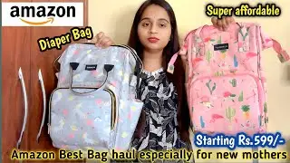 Amazon Haul || Amazon Best Bag for mothers ||Diaper bag /sling bag /Office Bag /Branded bag/Zouk Bag