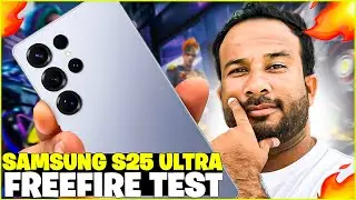 🔥 Samsung S25 Ultra Free Fire Gaming Test ⚡ 120 FPS Ultra Graphics | Samsung S25 Ultra PUBG & CODM