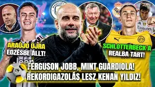 Guardiola Fergusont mondta a világ LEGJOBB edzőjének! 🙄 Kenan Yildizt AKARJA a Liverpool!