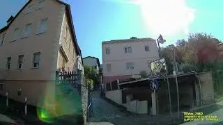 D: Stadt Hirschberg. Saale-Orla-Kreis. Rundfahrt durch die Stadtmitte. August 2020