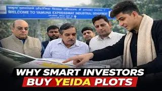 Yamuna Expressway Authority Plots Site Visit  || Yeida Plots || Greater Noida Plots || #anonindia