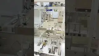 Automatic tray box folding forming erecting machine