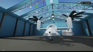 I Show behind the scenes  Vtol build  in #stormworks ASMR