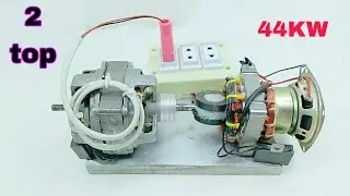 Top 2 Generator  Generator 220V 44KW Free Electricity Energy For At Home