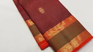 9 Feb 2026 | Pure Kanjivaram Handwoven Silk Sarees With Price | WhatsApp 7397179217