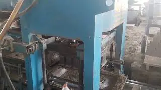 Plc operated brick making machine 