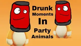 Drunk moments in party animals