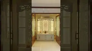 Pooja room designs latest interior | wooden mandir design for home big size#youtubeshorts#ytshorts