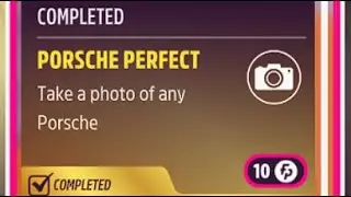 Forza Horizon 5 Daily Challenges PORSCHE PERFECT Take a photo of any Porsche