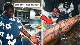 I FINALLY GOT MY FIRST TATTOO...