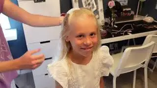 En inblick från Linneas skolavslutning och vi blir attackerade av fåglar