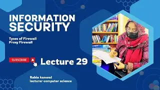 Proxy Firewall in Information Security || Rabia kanwal
