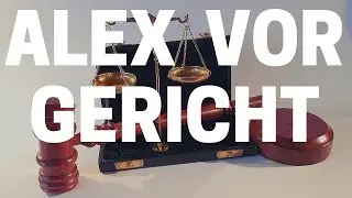 ALEX VOR GERICHT | Mein Einspruch gegen die einstweilige Verfügung mit meinen Fans im Gerichtssaal