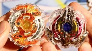 Beyblade Burst Minoboros Oval Quake vs Ragnaruk Heavy Survive!