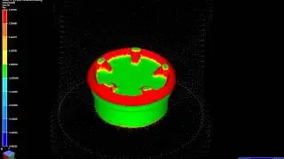 FORGE 3 Software Simulation - (Forged Component Type 1 - Isometric View)