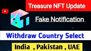 Treasure NFT Fake Notifications Alert | Treasure NFT New Update today | Treasure NFT Withdrawal