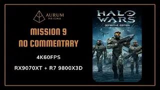 Halo Wars (2009) &ndash; Mission 9: The Flood &bull; Legendary Difficulty &bull; 4K 60FPS No Commentary