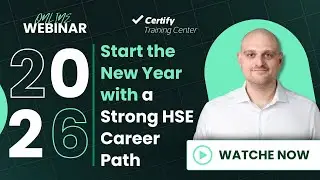 Start the New Year with a Strong HSE Career Path with Dr. Islam Adra