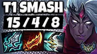 T1 Smash Varus vs Jinx [ ADC ] Rank #5 Korea Challenger ✅