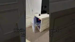 I built a secret man cave