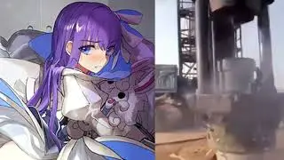 【Fate/Grand Order】Sakura Faces Pile Driver Pounding Meme 🌞