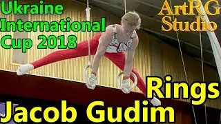 Jacob GUDIM (NOR) Rings AA Junior - Ukraine International Cup 2018