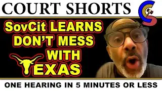 SovCit Script Goes Unread - Judge Shuts Him Down Fast