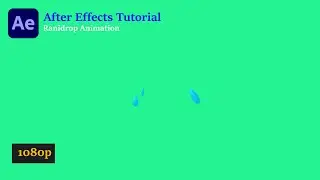 After Effects Tutorial | Raindrop Animation