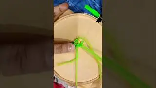 Quick Hand embroidery design❤️&zwj;🔥❣️| Easy thread work✨| #shorts #trending #viral #youtube