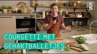 24Kitchen | Wat Eten We Vandaag? Afl. 40: Hugo’s courgetti met spinazie-gehaktballetjes