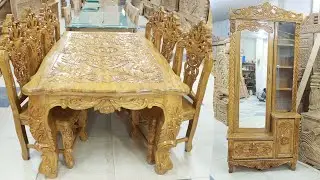 Victoriya Dinning Table and Dressing table Price#ফারদিন​​_ফার্নিচার #fardin_furniture