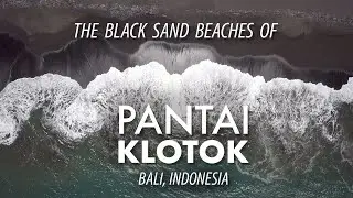 Beautiful black sand beaches of Pantai Klotok and Nyepi Day ceremonies  | Bali, Indonesia