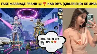Fake marriage prank 😂❣️ done on (girlfriend) ||