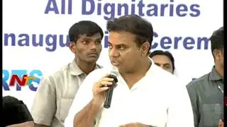 Minister KTR Inaugurates Development Works in Hyderabad || NTV