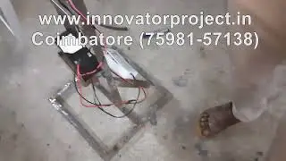 Solar seed (air) dryer with solar panel automatic tracking system/low cost solar mini project kerala