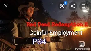 Red Dead Redemption 2 - Gainful Employment (Playing 80's Music)