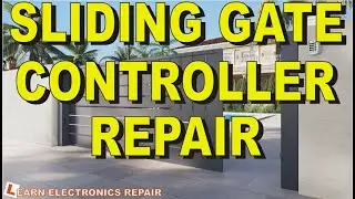 Automatic Sliding Gate Motor Controller Repair