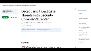 Detect and Investigate Threats with Security Command Center | Lab solution #arcade2025