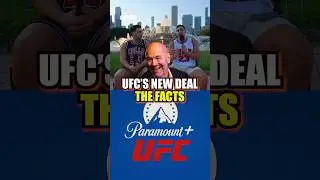 New UFC Rights Deal EXPLAINED #ufc #mma #paramountplus